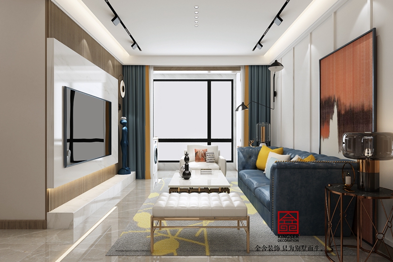 遠洋晟庭130現(xiàn)代風(fēng)格裝修設(shè)計