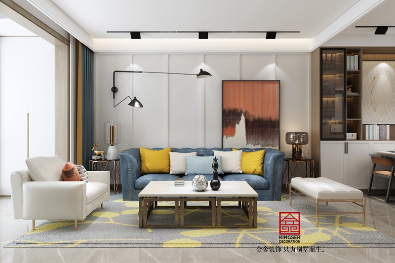 遠洋晟庭130現(xiàn)代風(fēng)格裝修設(shè)計