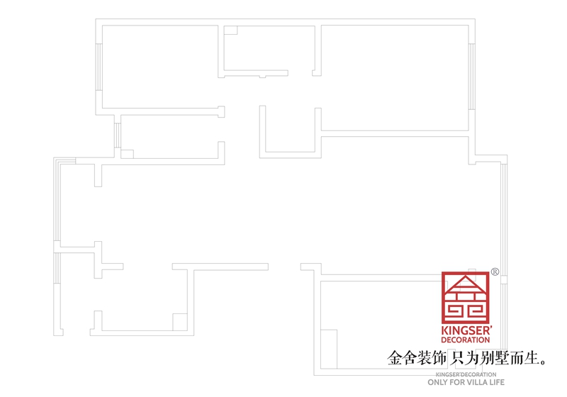 泰豐觀湖小區(qū)200㎡大平層戶(hù)型原始平面圖